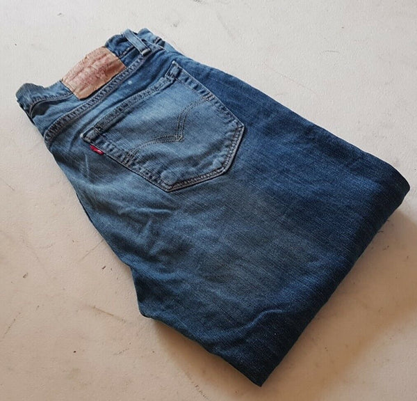 LEVIS 751 JEANS Mens W 34 L 34 VINTAGE BLUE DENIM RED TAB REGULAR FIT (149)