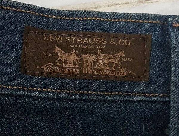 Womens LEVIS 545 Bootcut Jeans W 32 L 32 Low Rider Blue Denim No 944