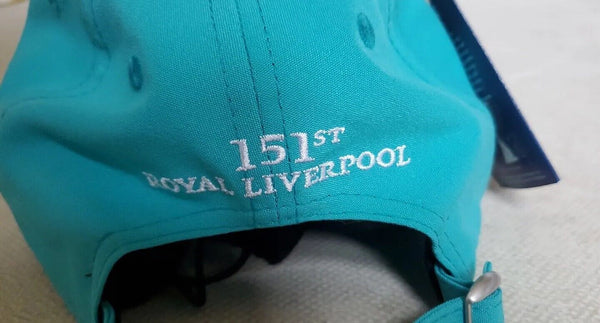 The 151st Open Golf Cap Womens ROYAL LIVERPOOL Green Adjustable New With Tags