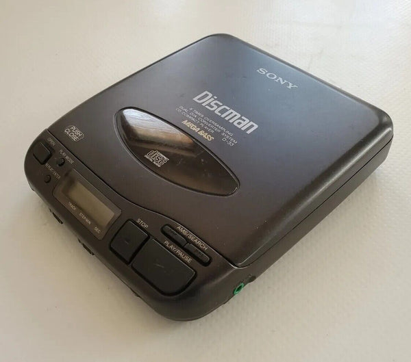 SONY DISCMAN D33 Compact CD Player No Charger - Untested Spares Repair Parts