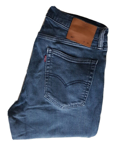 LEVIS 541 JEANS Mens W 30 L 33 VINTAGE BLUE DENIM RED TAB CLASSIC FIT (220)