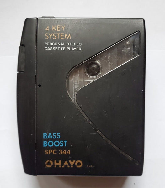 OHAYO SPC 344 4 Key Stereo Cassette Player Bass Boost Tested Fully Working