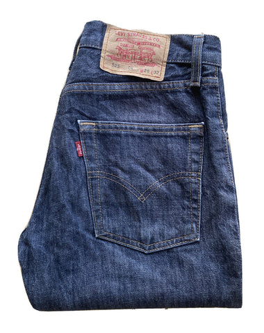 LEVIS 525 JEANS W 28 L 29 VINTAGE BLUE DENIM RED TAB BOOTCUT FIT (197)