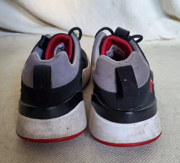 JORDAN DNA Trainers Sneakers Mens UK 8 EU 42.5 Black Gym Red Cement Grey