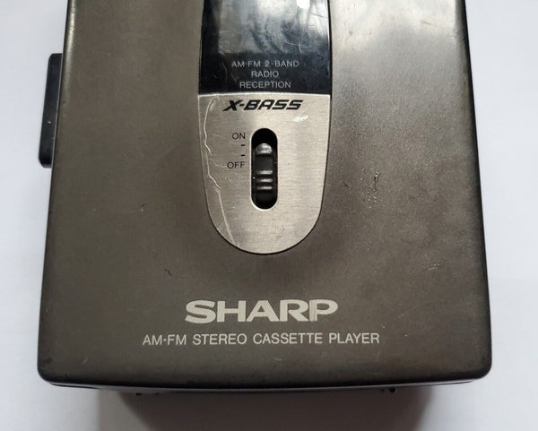 SHARP JC-512 GY Stereo Cassette Player Radio - Parts Spares Or Repair