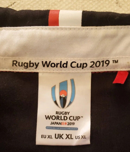 ENGLAND RUGBY Jersey Shirt Men XL Japan 2019 World Cup Away