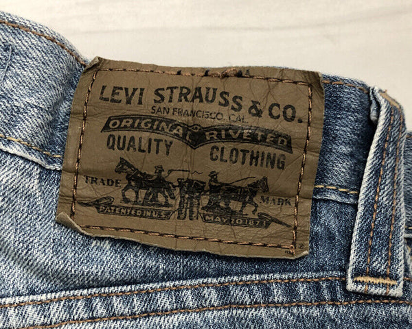 LEVIS 514 JEANS Mens W 29 L 30 BLUE DENIM SLIM STRAIGHT FIT (650)