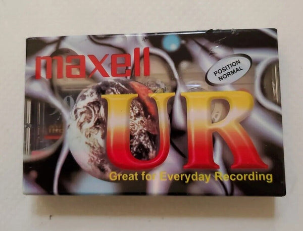 MAXELL UR90 x 6 Normal Position Cassette Tapes New Factory Sealed