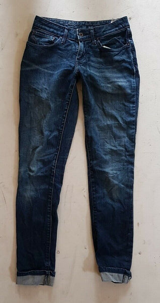 Womens Levis Jeans Slim Fit San Francisco W 26 L 28 Blue Denim No.176