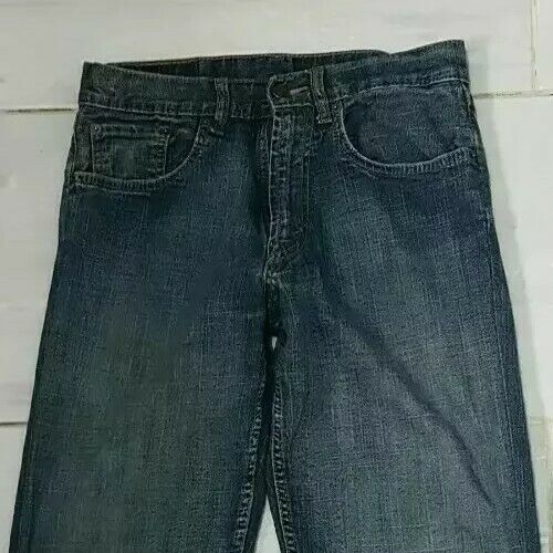 LEVIS 511 JEANS Womens W 30 L 34 BLUE DENIM RED TAB CLASSIC FIT (990)