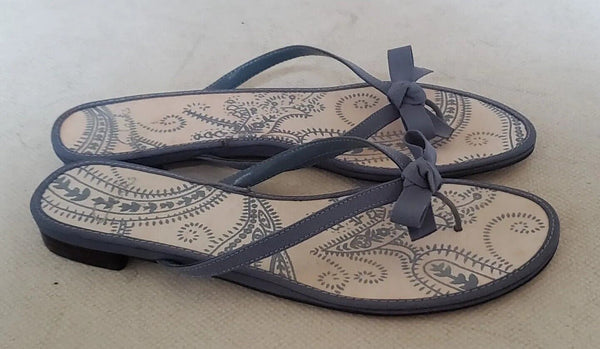 CLARKS Tralee Sandals Thong Flip Flops Womens UK 6 EU 39.5 Blue New In Box