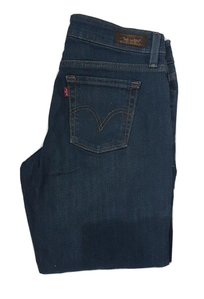 Womens LEVIS 545 Bootcut Jeans W 32 L 32 Low Rider Blue Denim No 944