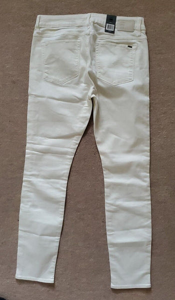 G-STAR RAW Jeans 3301 Contour High Skinny Womens 31 x 30 Off-White Stretch No 20