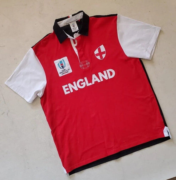 ENGLAND RUGBY Jersey Shirt Men XL Japan 2019 World Cup Away