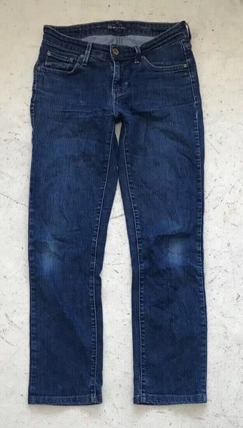 Womens LEVIS Jeans Demi Curve W 26 L 32 Straight Fit No. 466