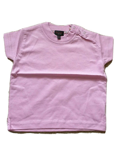 PAUL SMITH TSHIRT Baby Girl Pink 6 Months Cotton New With Tags