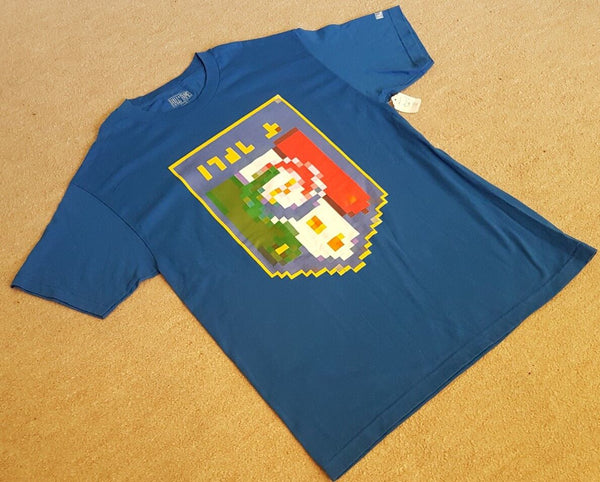 ITALY FOOTBALL SHIRT Mens L Hall Of Fame FIFA World Cup Blue