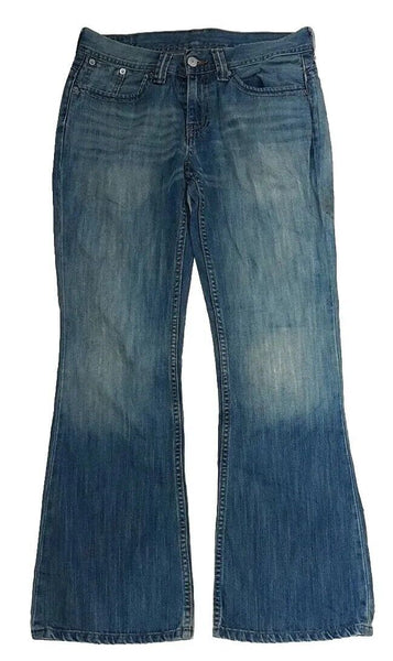 Womens LEVIS 529 Bootcut Jeans W 29 L 30 Blue Denim No 983