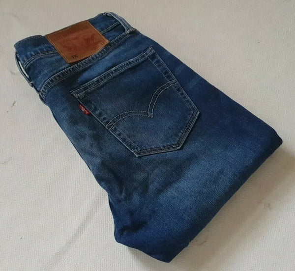 LEVIS 510 JEANS Womens W 30 L 32 CLASSIC FIT BLUE DENIM RED TAB 1380