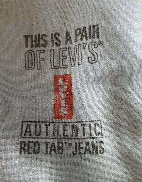 LEVIS 550 JEANS W 38 L 32 Vintage Relaxed Fit Blue Denim Red Tab (67)