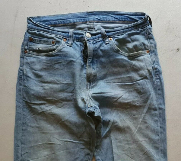 LEVIS 751 JEANS Mens W 32 L 32 VINTAGE BLUE DENIM RED TAB CLASSIC FIT (87)