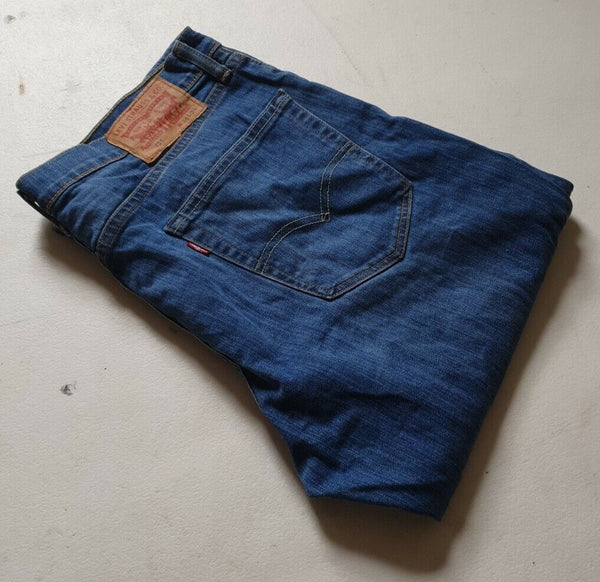 LEVIS 751 Jeans W 38 L 32 Vintage Regular Fit Blue Denim Red Tab (4)