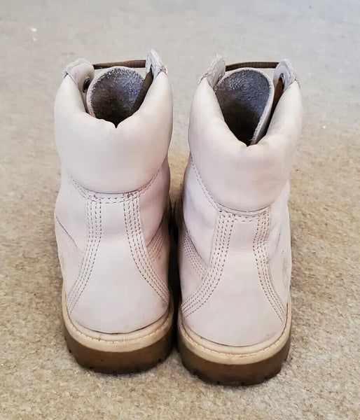 TIMBERLAND BOOTS Womens UK 3 EU 35 Classic 6 Inch Pale Pink Nubuck