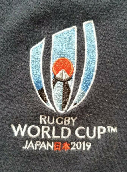England Rugby Hoodie 2019 World Cup Japan Blue Mens L