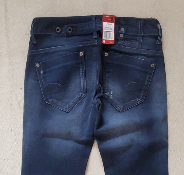 Womens G-STAR RAW Jeans Midge Straight 27 x 32 Slim Denim No 6