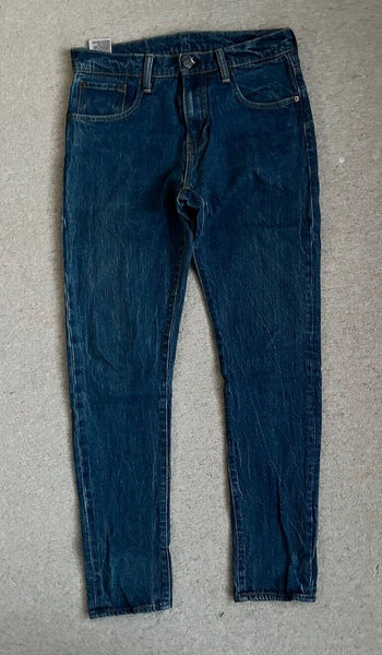 LEVIS 520 JEANS Mens W 28 L 32 vintage blue denim red tab slim fit A68