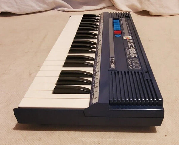 BONTEMPI MUSICPARTNER MS40 Keyboard Blue Vintage 1986 Boxed Fully Tested Mint