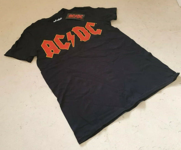 ACDC T Sshirt Mens S Rock Band Oficial Merchandise Black New With Tags